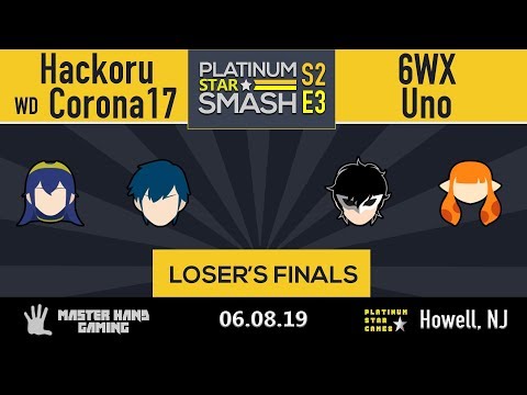 Platinum Star Smash S2:E3 - Hackoru + WD | Corona17 vs 6WX +  Uno - L Finals