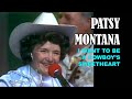 PATSY MONTANA - I Want To Be A Cowboy's Sweetheart (Featuring Johnny Gimble on fiddle) - New Hillbilly PATSY MONTANA - I Want To Be A Cowboy's Sweetheart (Featuring Johnny Gimble on fiddle)