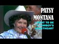 PATSY MONTANA - I Want To Be A Cowboy's Sweetheart (Featuring Johnny Gimble on fiddle)