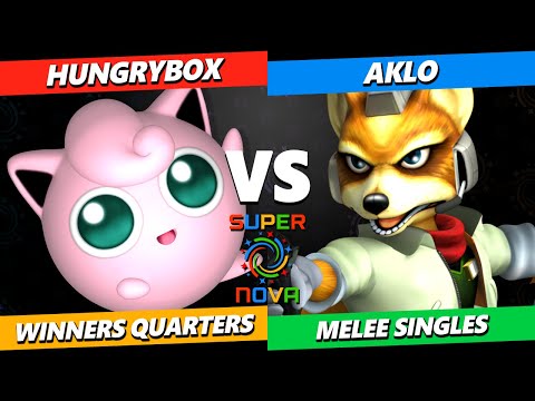 Supernova 2025 - Hungrybox (Jigglypuff) Vs. Aklo (Fox) Smash Melee Tournament