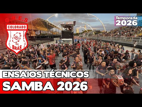 COLORADO DO BRÁS 2026 | ENSAIO TÉCNICO LARGADA E PISTA | SAMBA AO VIVO #ETSP26