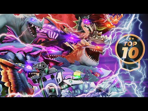 TOP 10 STRONGEST SHARK IN HUNGRY SHARK SERIES 2023 - Hungry Shark World VS Hungry Shark Evolution