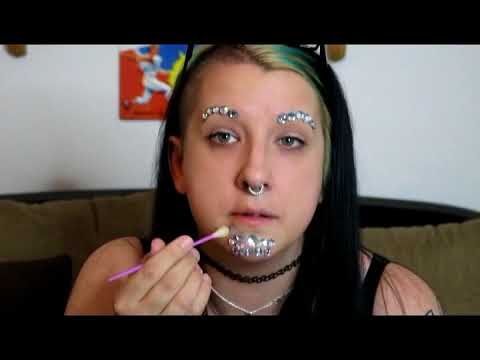 Full Face of Rhinestones