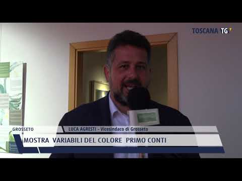 2021-05-31 GROSSETO - MOSTRA  VARIABILI DEL COLORE  PRIMO CONTI