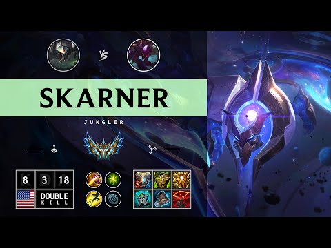 Skarner Jungle vs Kha'Zix - NA Challenger Patch 14.13