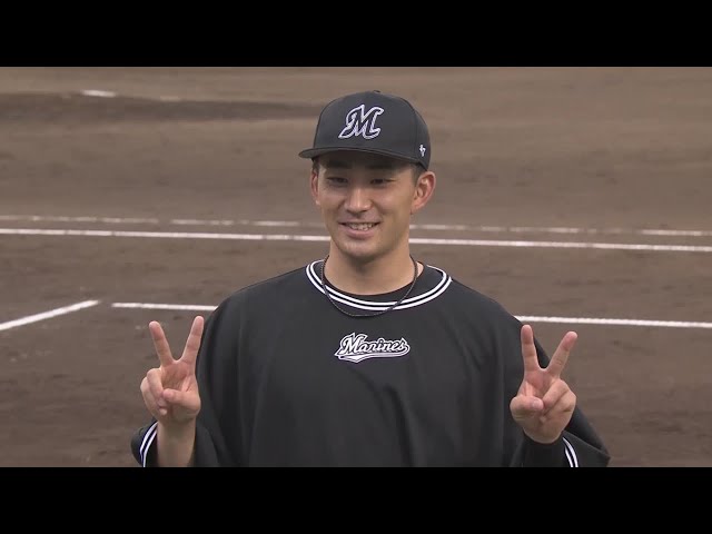 マリーンズ・小島投手ヒーローインタビュー 6/27 F-M