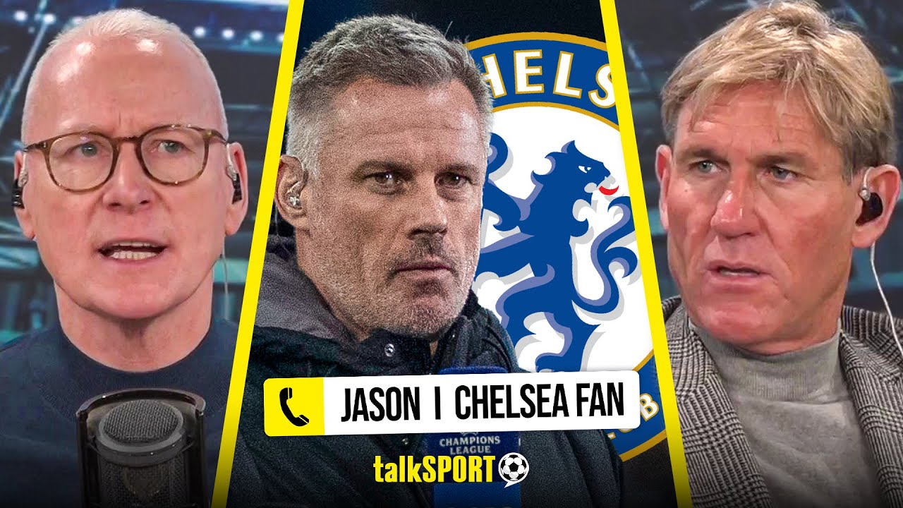 "UNLESS IT'S LIVERPOOL..." Caller RUBBISHES Carragher's Chelsea claims as they DEFEND club ambition!