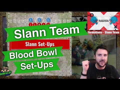 Slann Set-Up Formations for Blood Bowl - Blood Bowl 2020 (Bonehead Podcast)