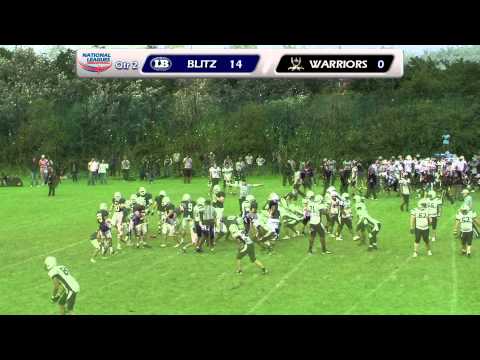 London Blitz @ London Warriors -- BAFANL Premiership South -- 15th July 2012