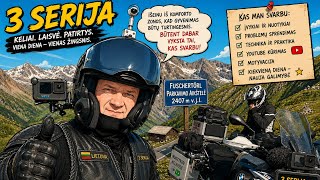 Motociklu Norvegija-Alpės. 3 Serija Grosglockner