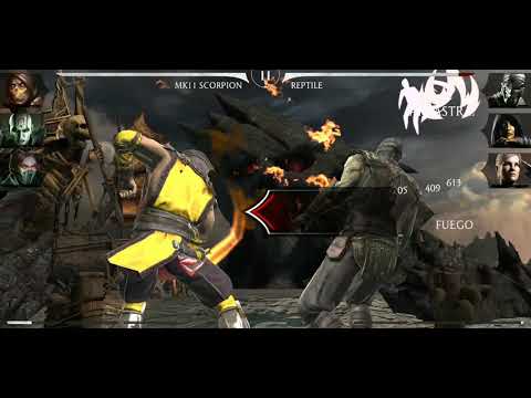 Mortal kombat Android escorpión s9+