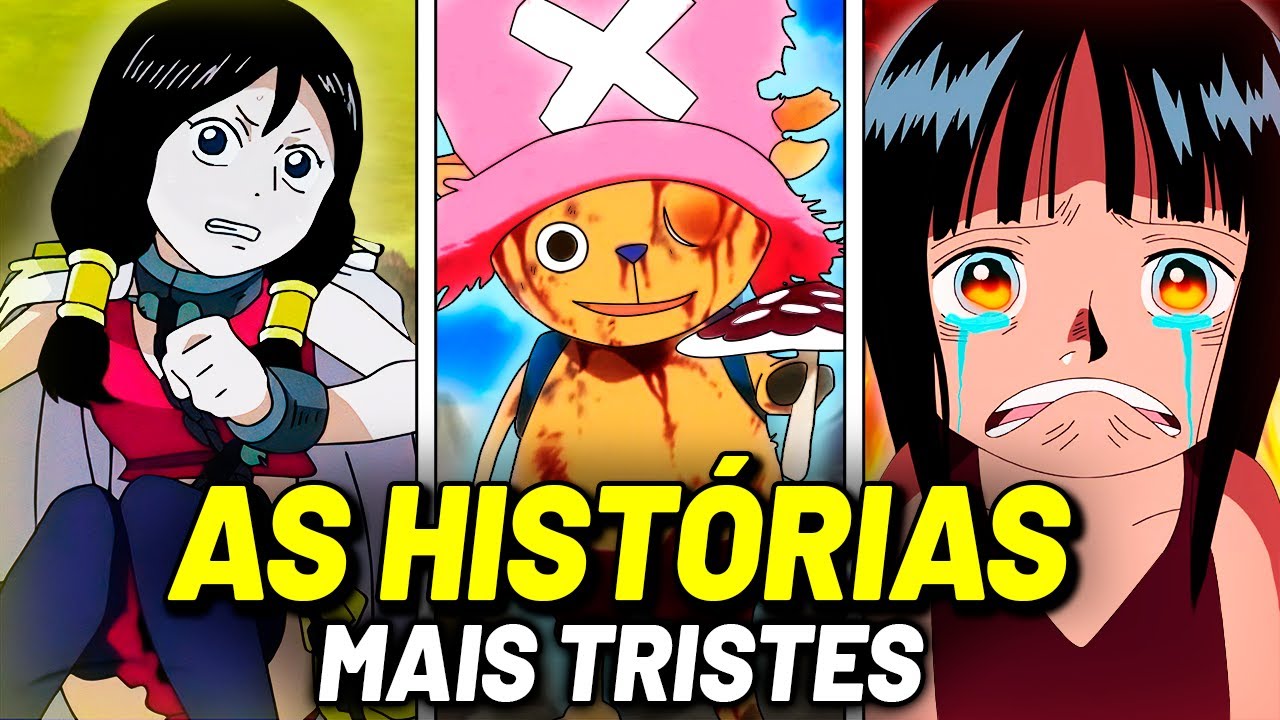5 HISTÓRIAS MAIS TRISTES EM ONE PIECE | TENTE NÃO CHORAR Pt.2