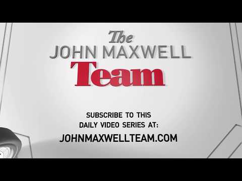 Minute With Maxwell: PRIDE - John Maxwell Team