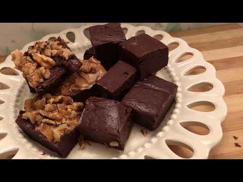 Fudge | Chocolate and Peanut Butter | Cooked By Sabeen