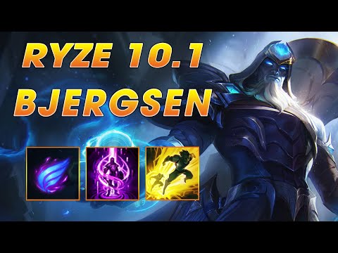 Bjergsen Ryze Mid vs Twisted Fate - NA Diamond 2 Patch 10 1