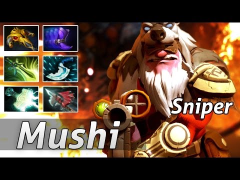 Sniper Pro Carry by Mushi 7k MMR SEA Crazy Game Dota 2