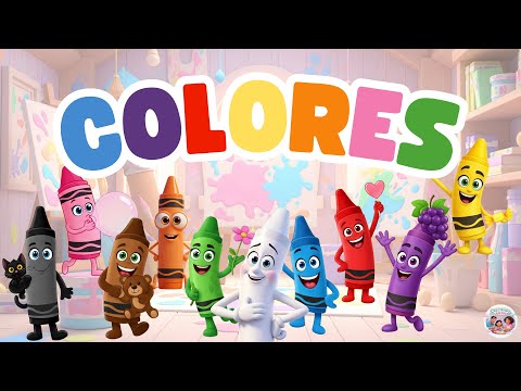 🎵Canción Infantil "🎉𝙇𝙖 𝙁𝙞𝙚𝙨𝙩𝙖 𝙙𝙚 𝙡𝙤𝙨 𝘾𝙊𝙇𝙊𝙍𝙀𝙎 🎨" | Canciones y Música para niños💜