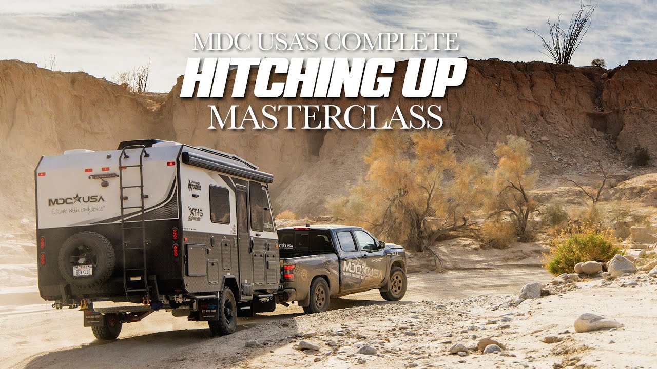 How To Unhitch Your Off-Grid Extreme Travel Trailer - MDC USA Masterclass