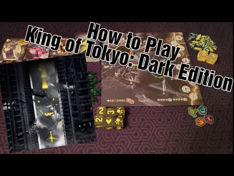 How to play King of Tokyo: Dark Edition