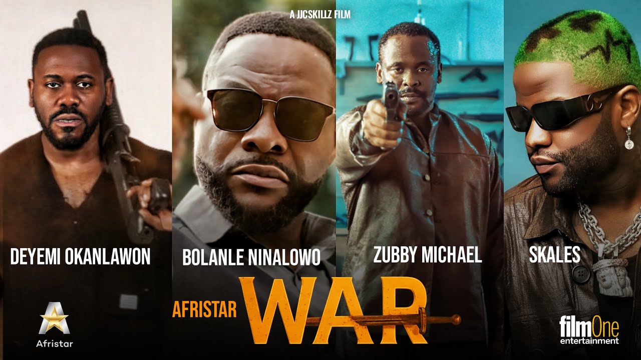 Afristar Ft. Deyemi, Zubby, Ninalowo & Skales – WAR (Official Music Video)