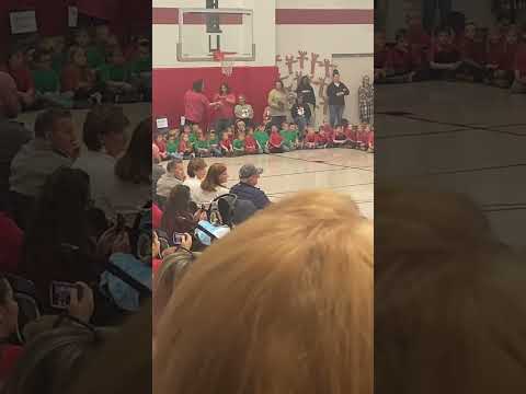 Kindergarten song for Christmas Program 2023 MCES