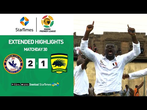 Berekum Chelsea 2-1 Kumasi Asante Kotoko| Highlights | Ghana Premier League