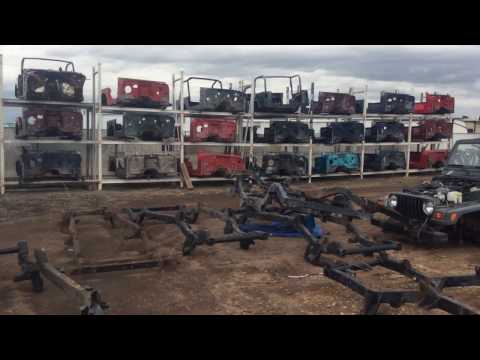 Comparing Jeep Wrangler TJ YJ & CJ7 Frame Chassis and Suspension - Frames for Sale