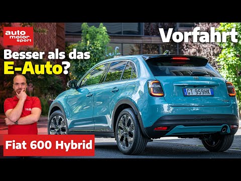 Fiat 600 Hybrid: Die viel bessere Wahl als die rein elektrische Version? | auto motor und sport