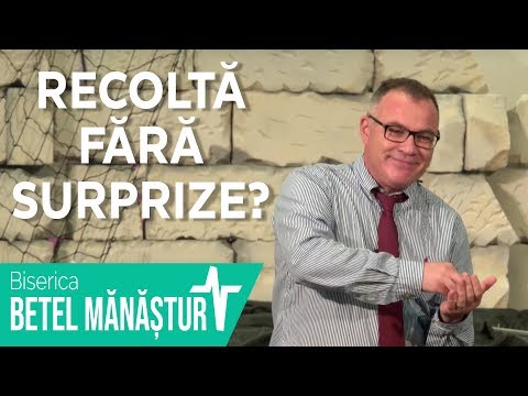 Recoltă fără surprize? | Marius Sabou