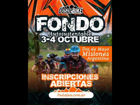 NOTA EXCLUSIVA - DOSDEBIKE.FONDO.autosustentable. En dos de mayo. Mnes