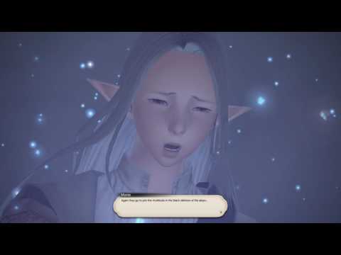 FFXIV: Stormblood [Dark Knight Level 70 quest cutscene]