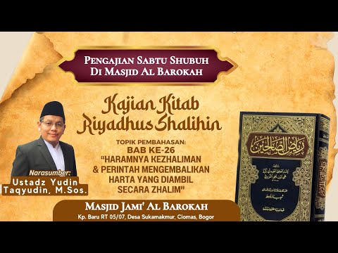 Ngaji Riyadhus Shalihin Bab 26