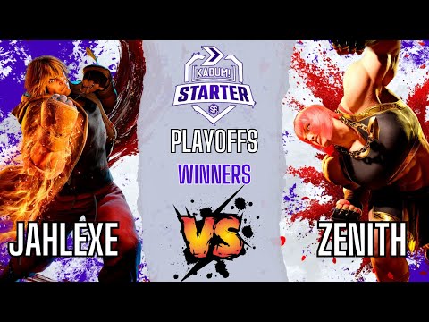 SF6 👊 Zenith (Marisa) vs JahLexe (Ken) 👊 KaBuM! Starter SF6 - Playoffs - Winners Semi-Finals
