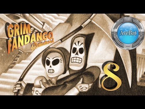 Grim Fandango Remastered part 8 V.I.P. pass for High Roller's Lounge