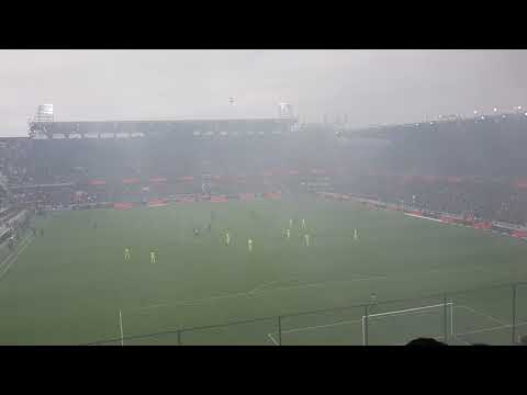 Anti-buffalo voor de aftrap Club Brugge - AA gent 01/10/2017