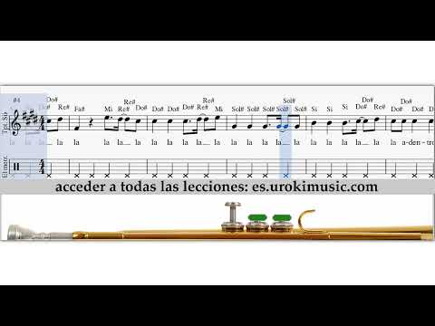 Como Tocar en la Trompeta Shakira - La la la - Notas para la Trompeta - Tablatura tutorial