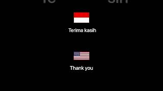 ‘Terima kasih’ (Thank you) | How to Pronounce Indonesian Phrase