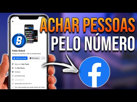 COMO ACHAR AMIGOS NO FACEBOOK PELO NÚMERO DE CELULAR
