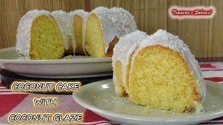 coconut milk frosting with powdered sugar