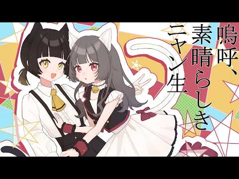 【オリジナルMV】"嗚呼、素晴らしきニャン生"歌ってみた【緋時星杏/Hotaru.】