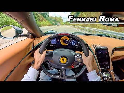 Thumbnail for Ferrari Roma - 612hp V8 Twin Turbo Coffee Run (POV Binaural Audio) by Ferrari Roma