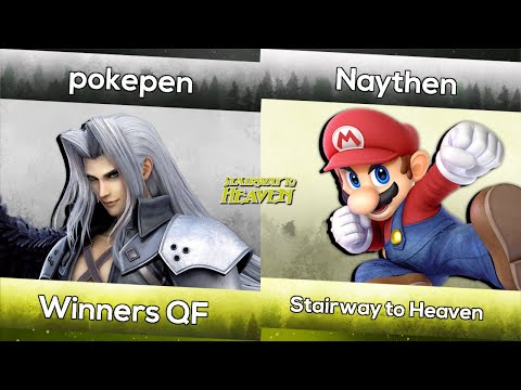 pokepen (Sephiroth) vs. Naythen (Mario) | Stairway to Heaven 15 | Smash Ultimate Winners QF