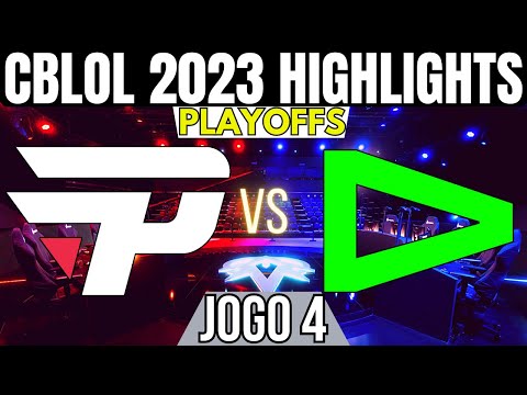 PAIN vs LOUD Melhores Momentos do Jogo 4 CBLOL 2023: 1ª Etapa - Playoffs - Md5