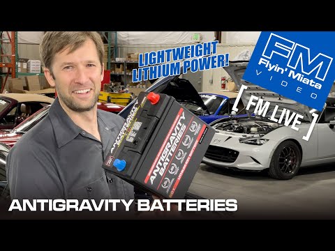 Lightweight Antigravity Lithium Batteries (FM Live)