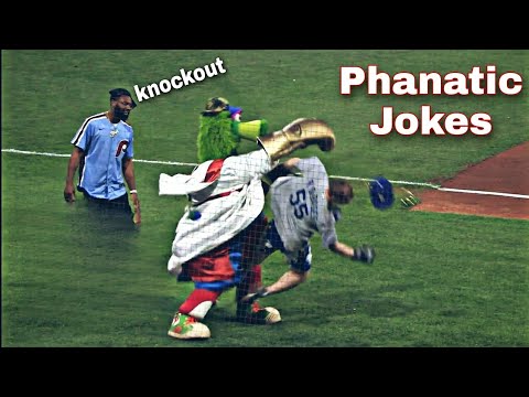 MLB - Phillies Phanatic INSANE Jokes And Oddities