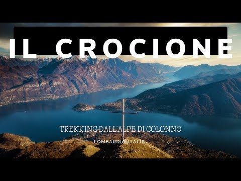MONTE CROCIONE DALL' ALPE DI COLONNO -- CINEMATIC -- 4K --
