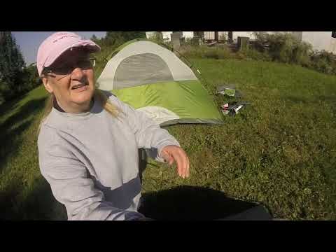 compare 4 man tent set up Colman Sun Dome 4 man tent vs Ozark Trail 4 man Dome  tent