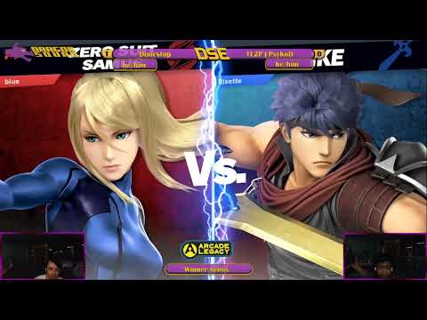 Doorstop (Zero Suit Samus) Vs 1L2P|PsyKoD (Ike) Arcade Legacy 93 Winners Semis
