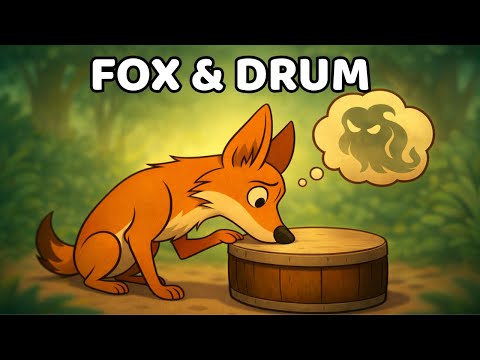 The Jackal and the Drum | A Story from Kalila and Dimna 🦊🥁