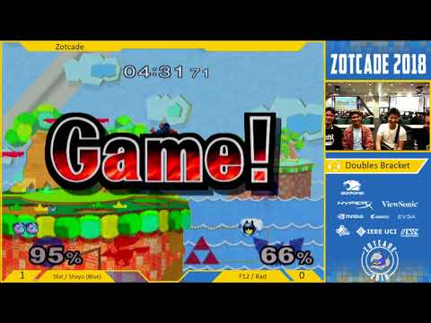 Zotcade '18- SFAT/Shoyo vs F12/Rad - Doubles' Winners' Finals